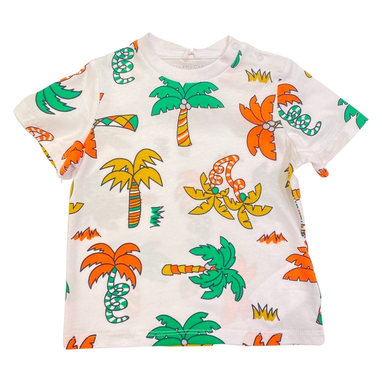 Stella McCartney - T-shirt palme multicolor