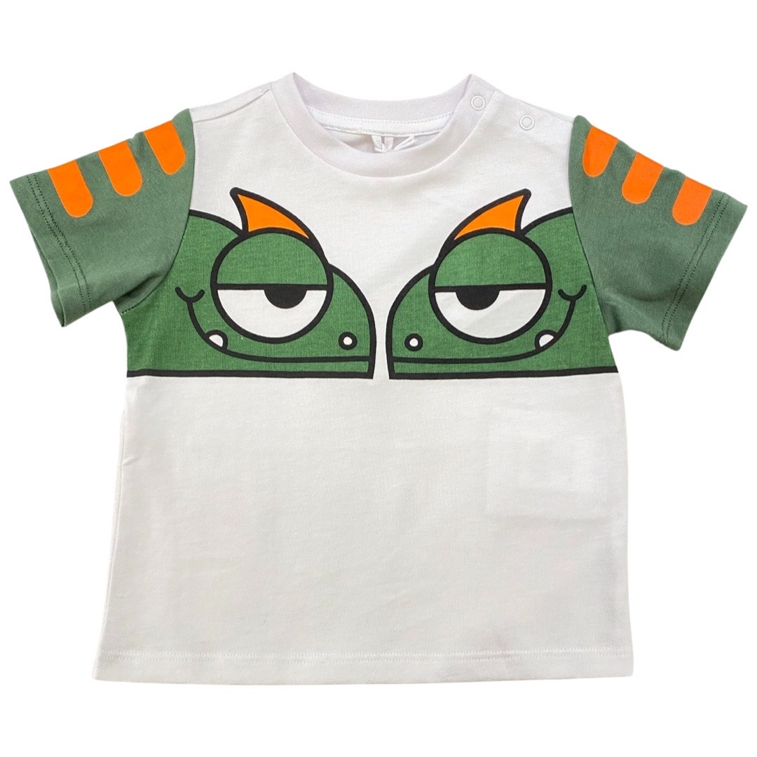Stella McCartney - T-shirt dinosauro - Bianca