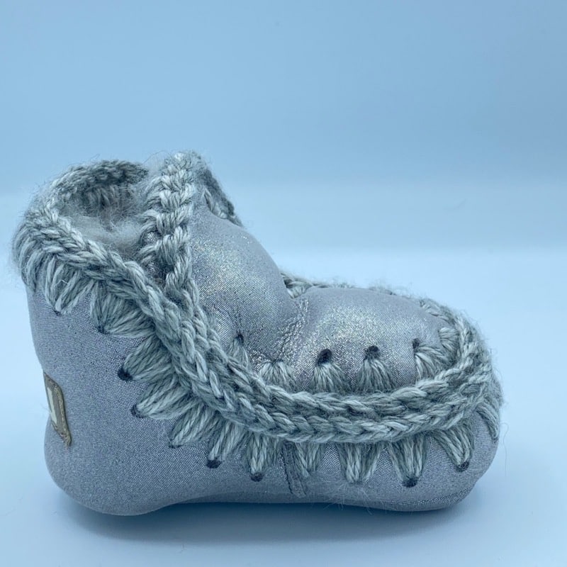 Mou - Scarpa culla - Grigio spalmato