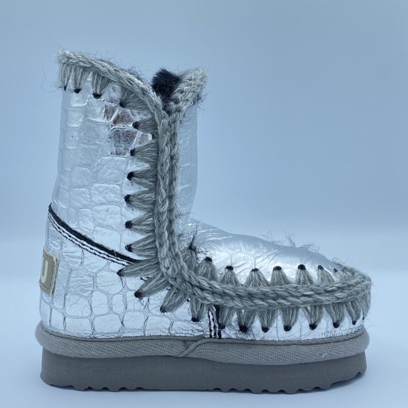 Mou - Scarpa kids - Argento cocco