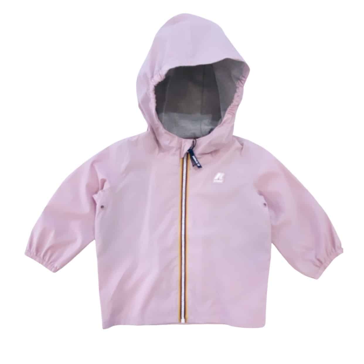 K-way - Giubbino logo - Rosa