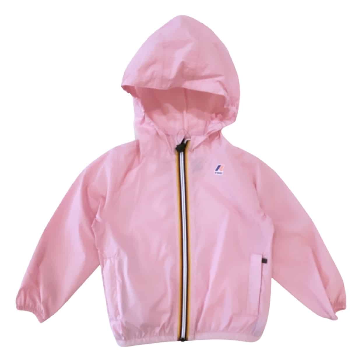 K-way - Giubbino logo ripstop - Rosa