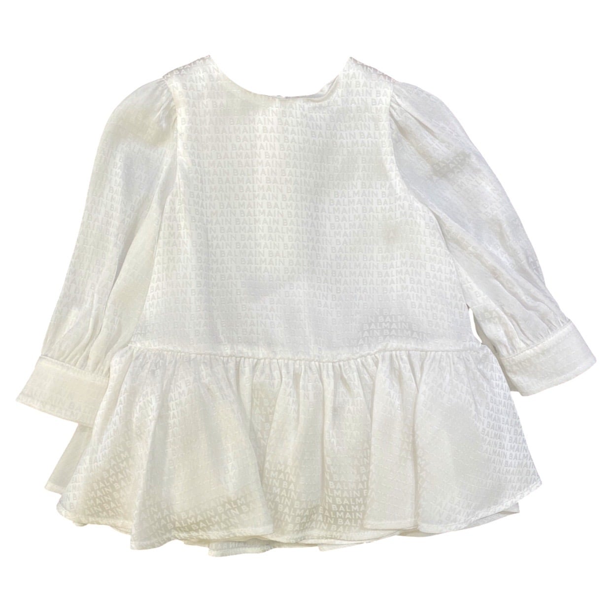 Balmain - Abito con coulotte - Bianco