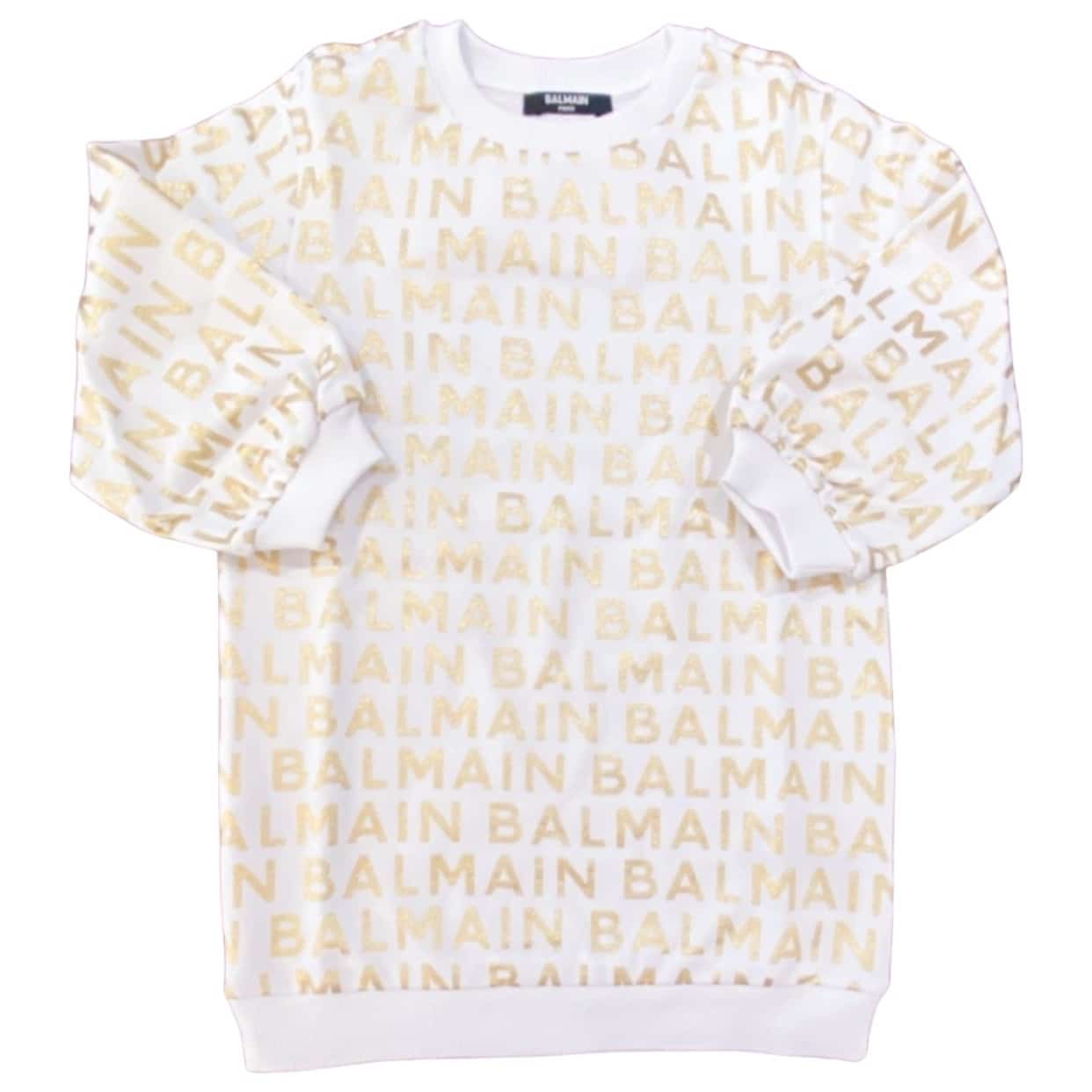 Balmain - Abito - Bianco oro