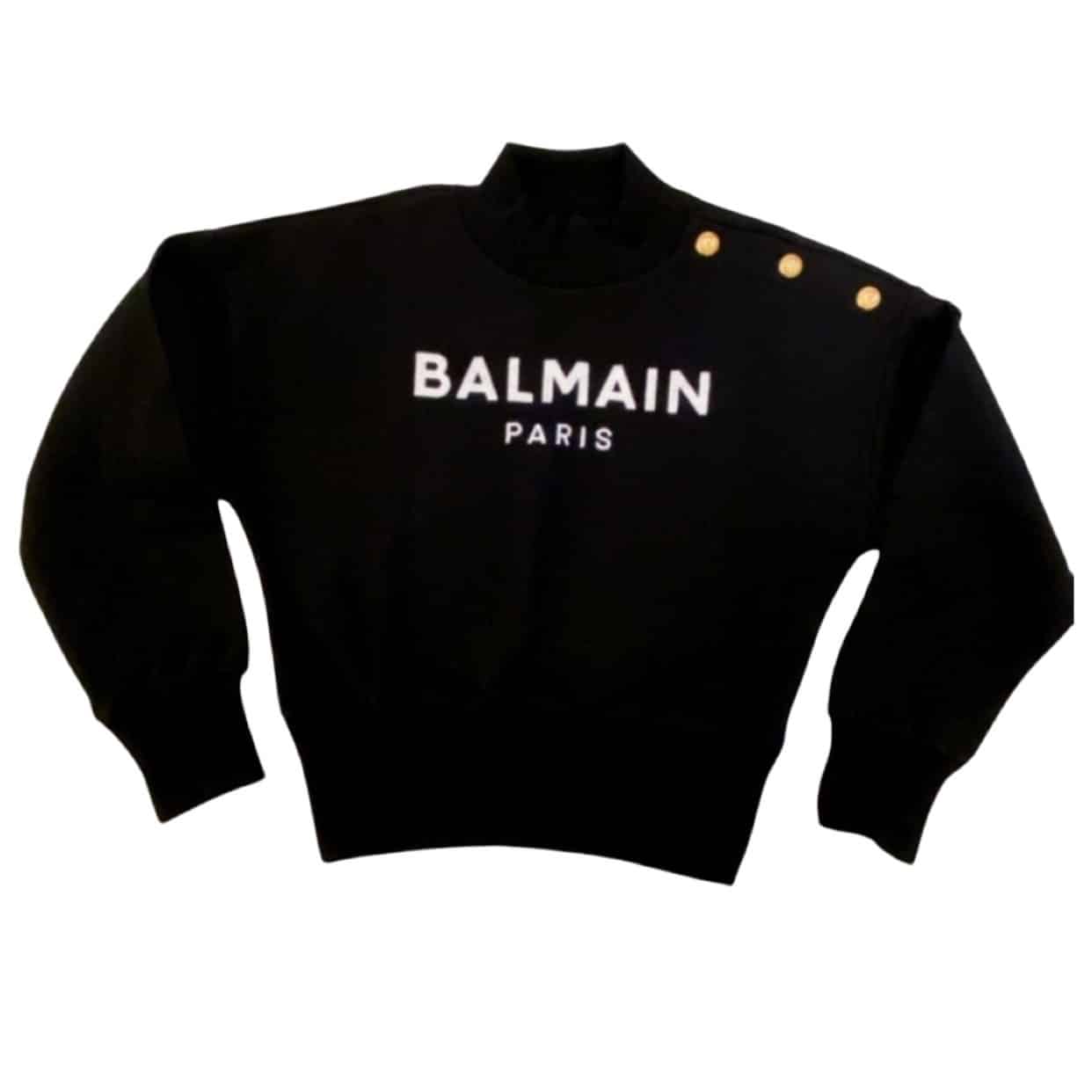 Balmain - Felpa - Nera