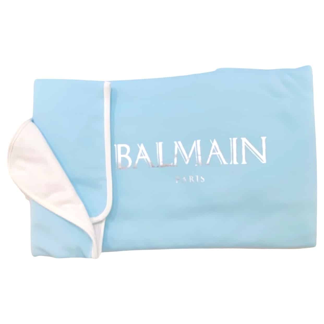 Balmain - Coperta neonato cogo - Cielo