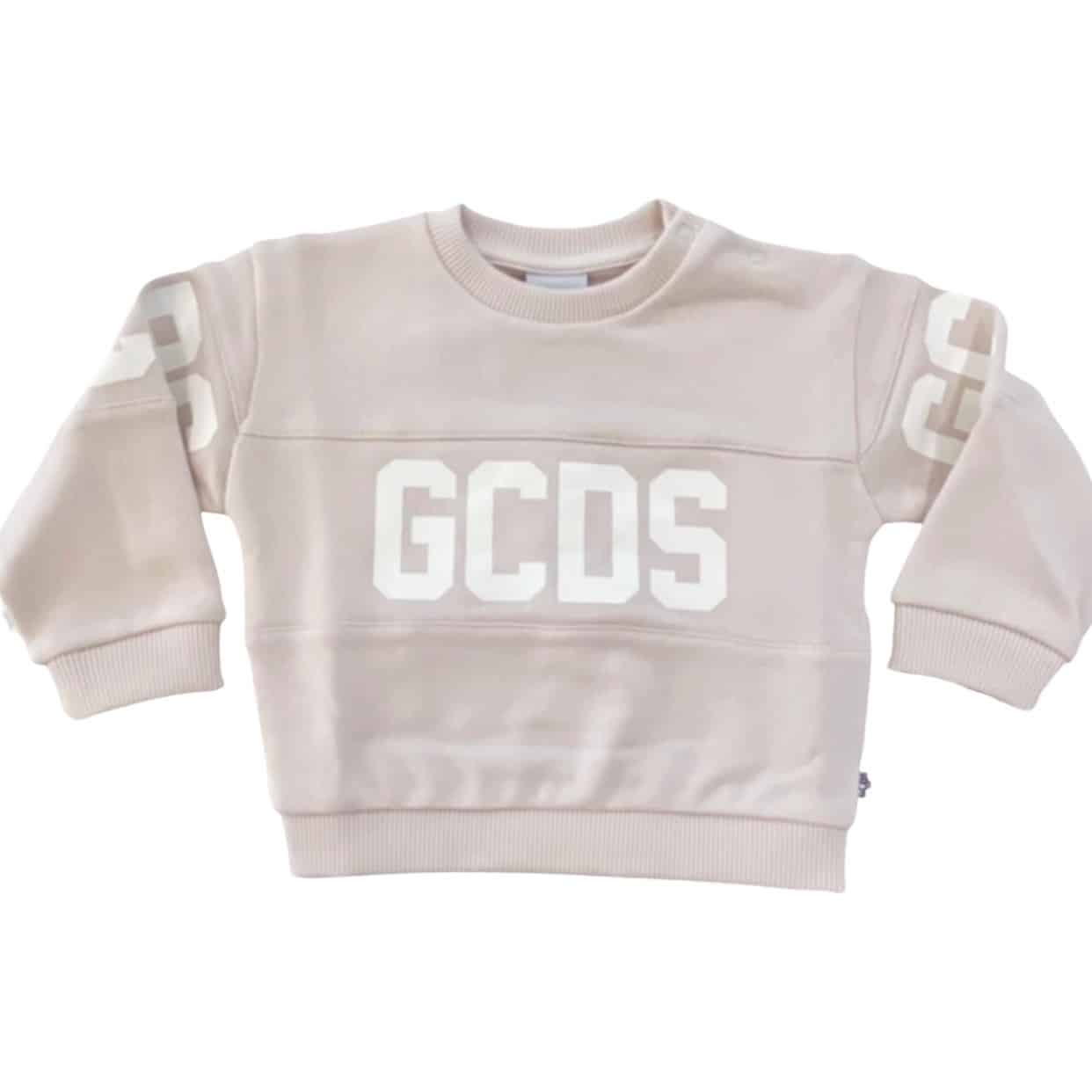 Gcds - Felpa logo - sabbia