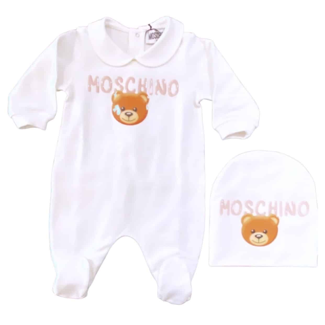 Moschino - Tutina con cappello - Bianco