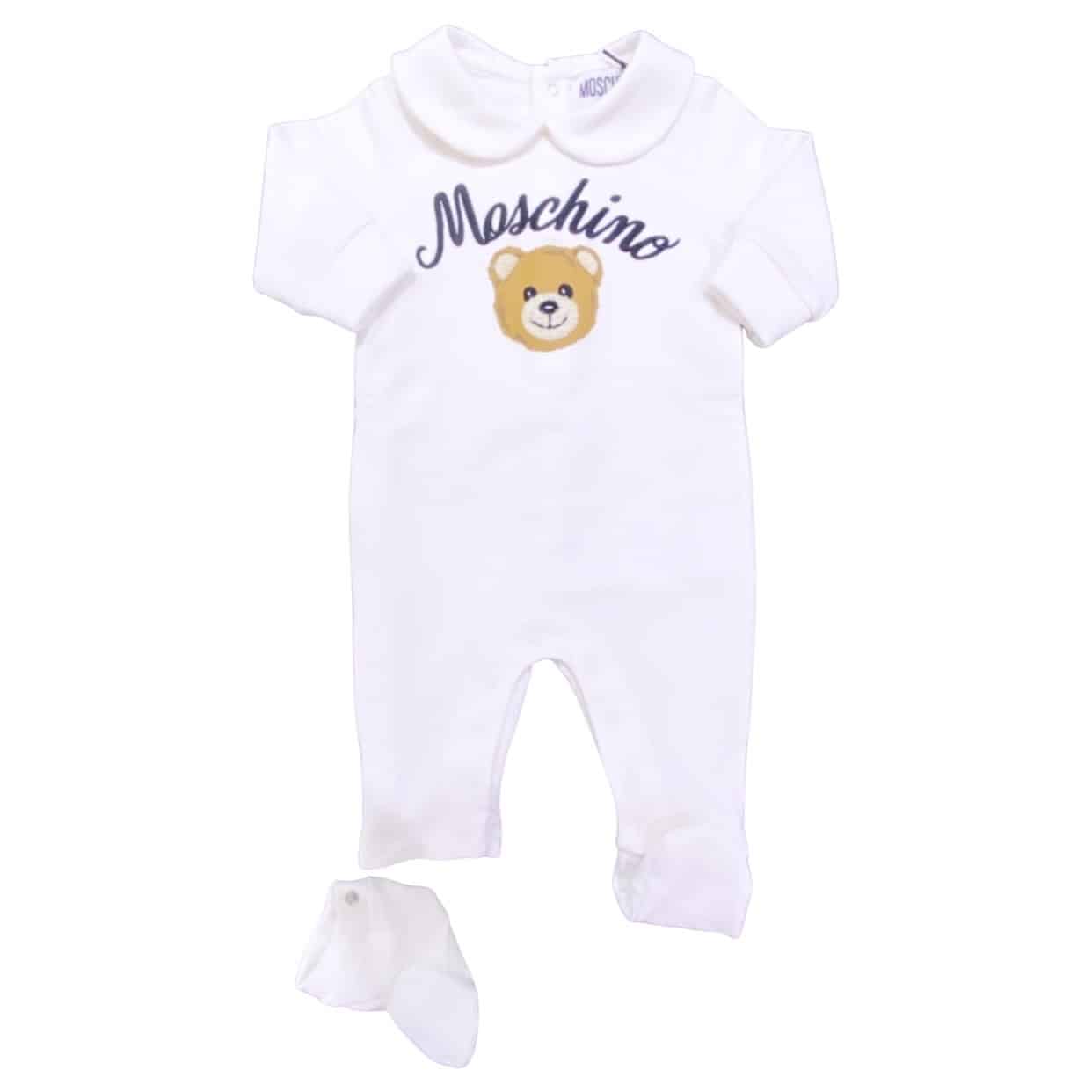 Moschino - tutina con piedino staccabile