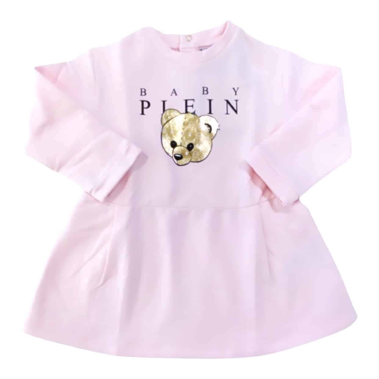 Philipp Plein - Abito con orsetto logo - Rosa