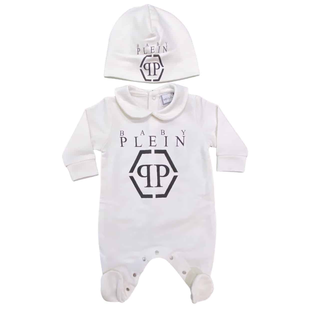 Philipp Plein - Completo tutina e cappello - Burro
