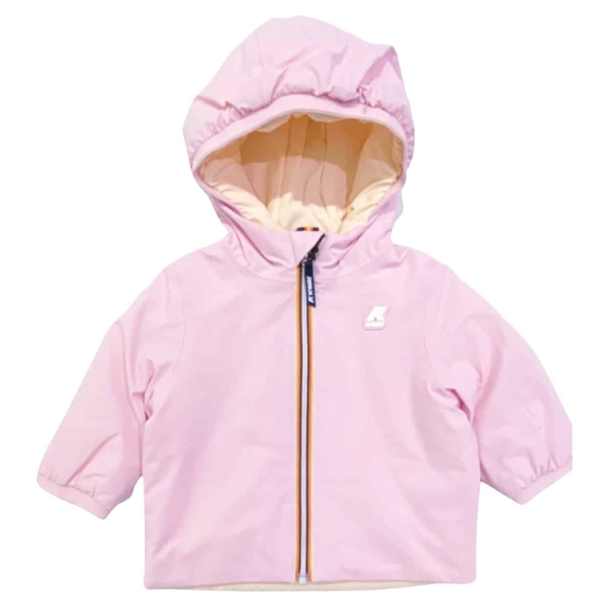 K-way - Giubbino reversibile - Rosa panna