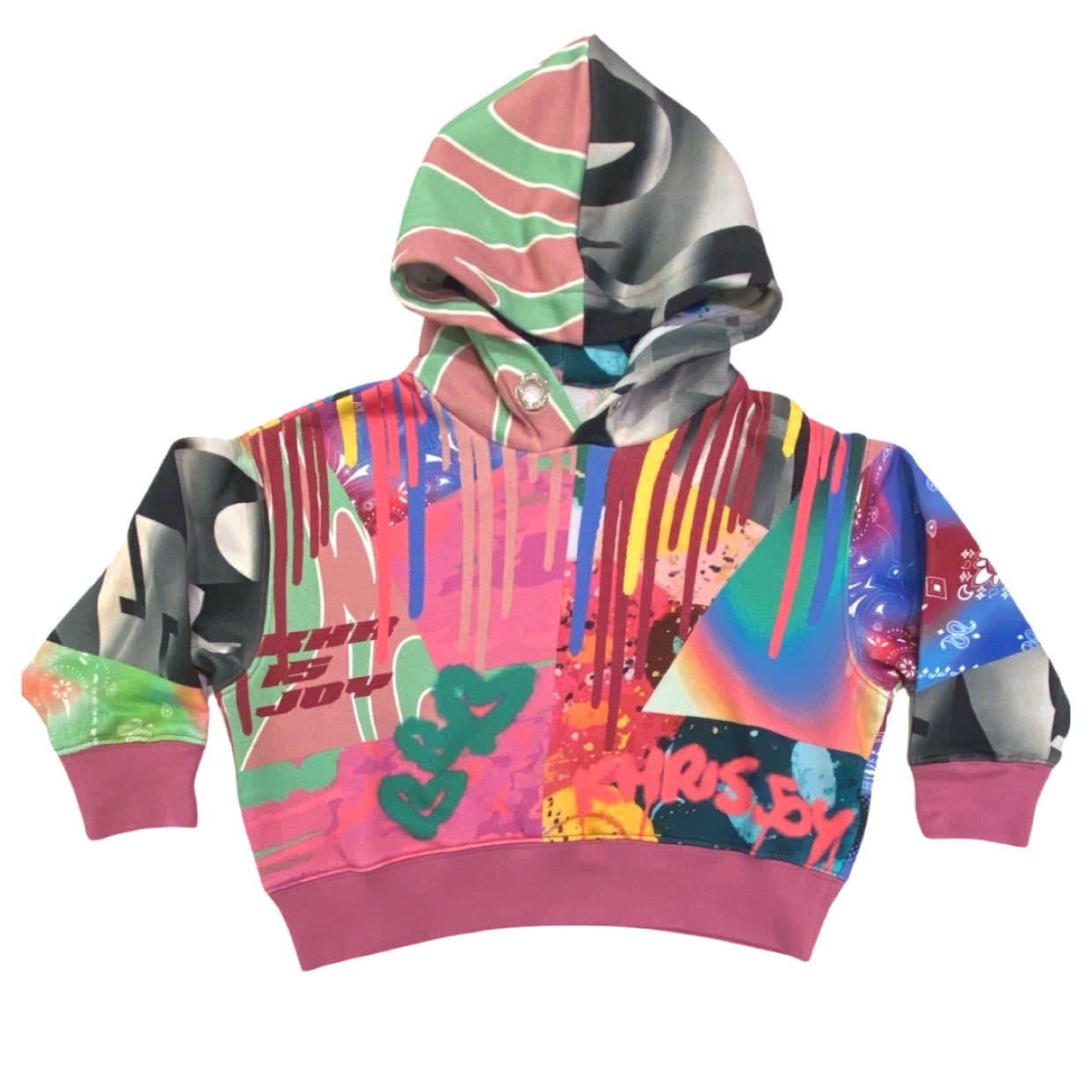 Khrisjoy - Felpa bambina multicolor