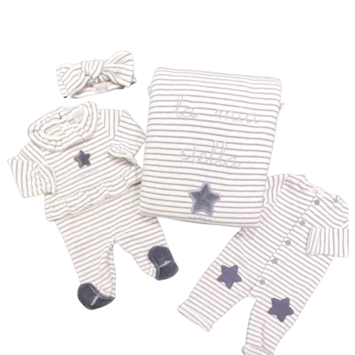 Nanan - Coperta riga con stella